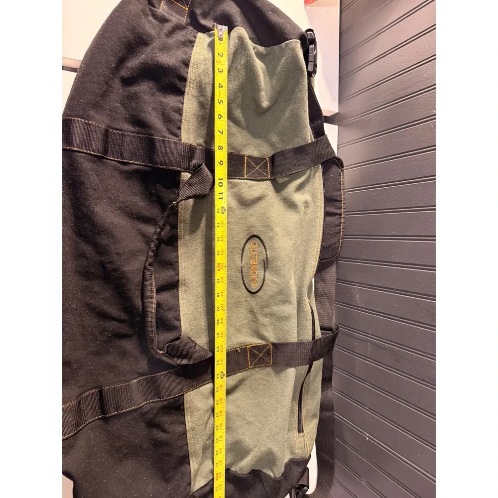 Outback Camping Bag EXTRA LARGE Duffel Heavyweight Canvas Ledmark Travel